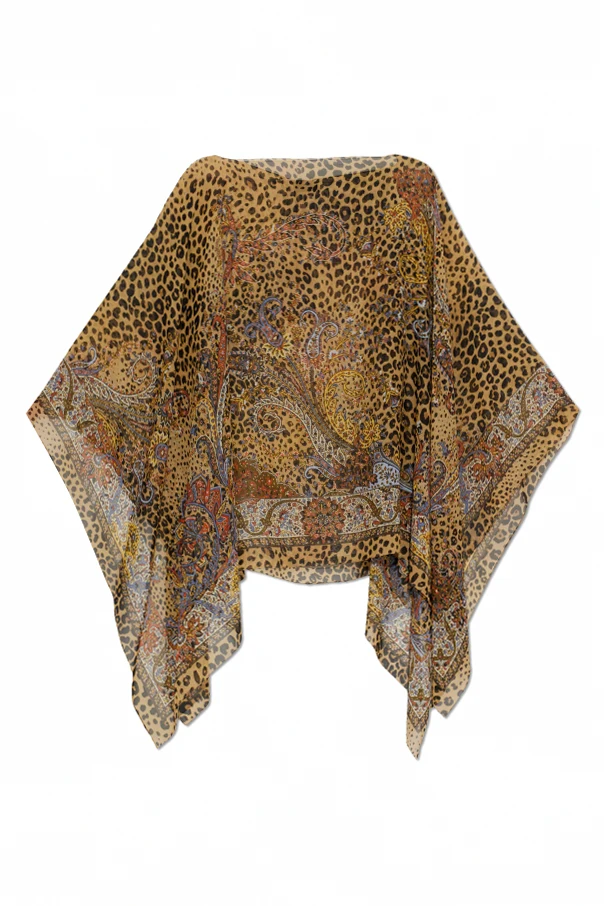 BRAUN Seidenponcho