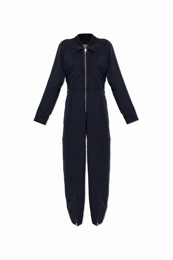 MARINEBLAU Overall mit Kragen