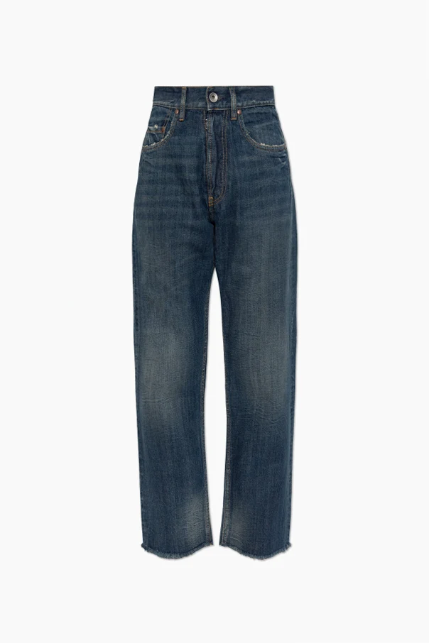 BLAU Jeans mit Logo