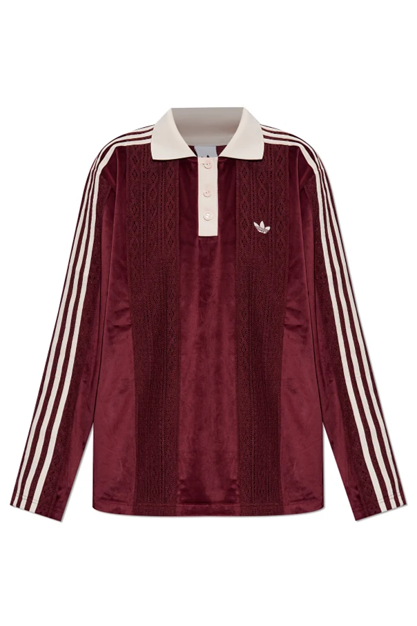 BORDO Polo z łączonych materiałów