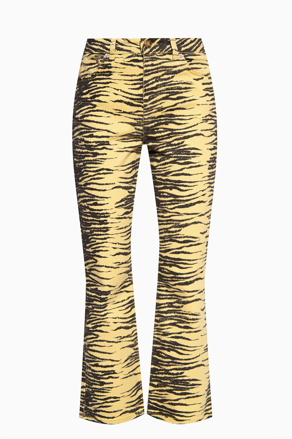 Jeans with animal pattern