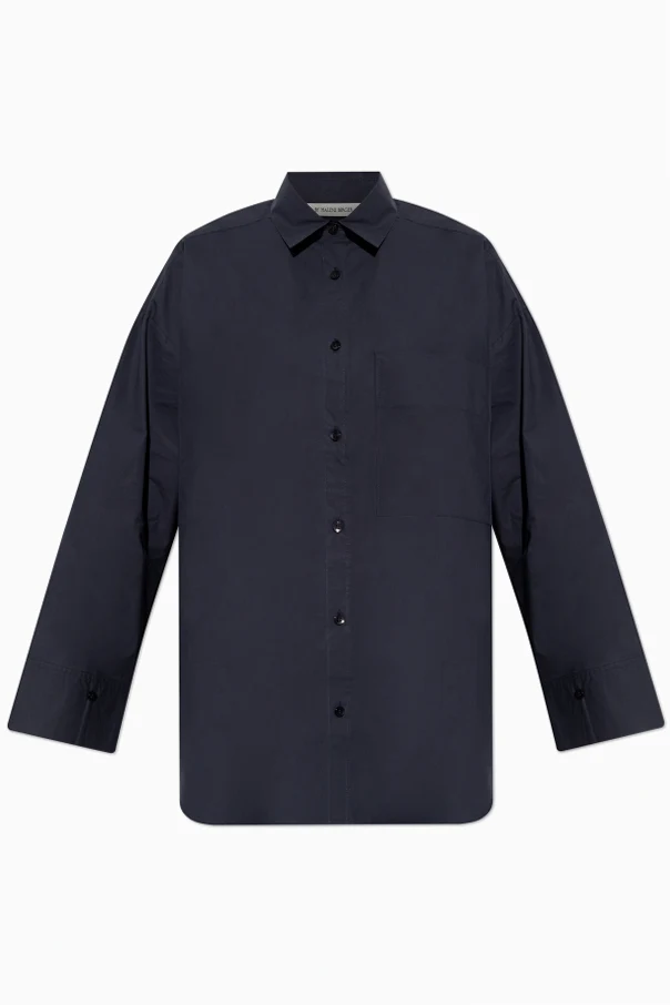 MARINEBLAU Hemd ‘Derris’