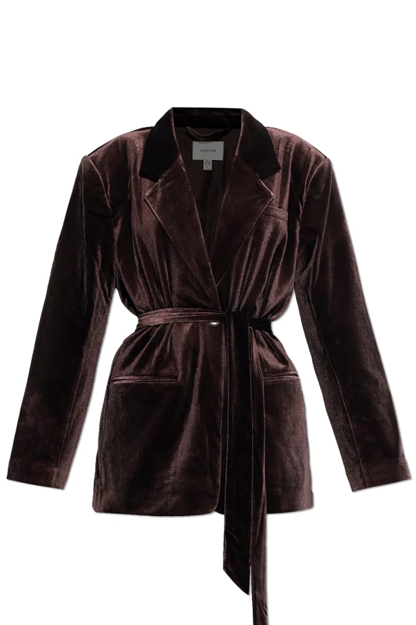 BRAUN Samtjacke „Gzvitta“