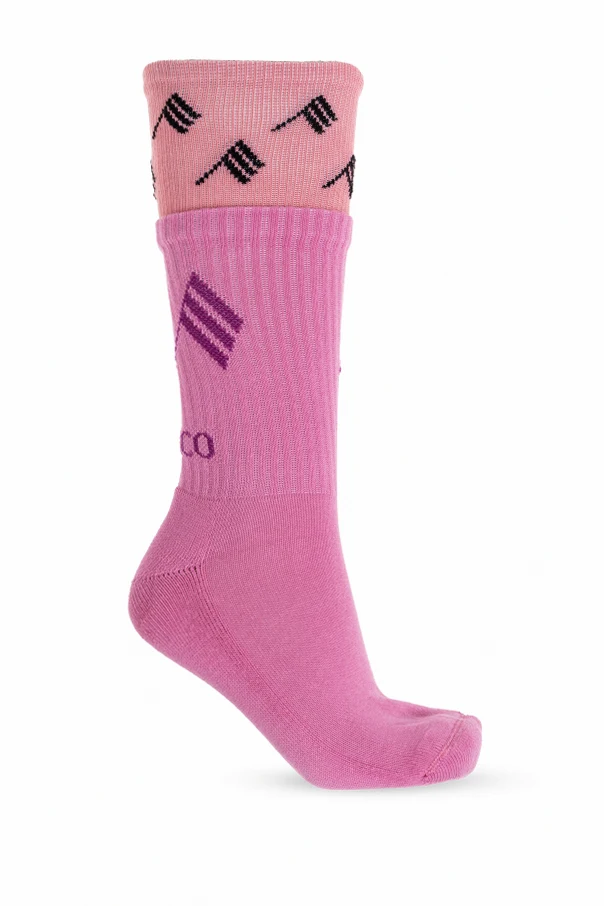 ROSA Baumwollsocken mit Logo