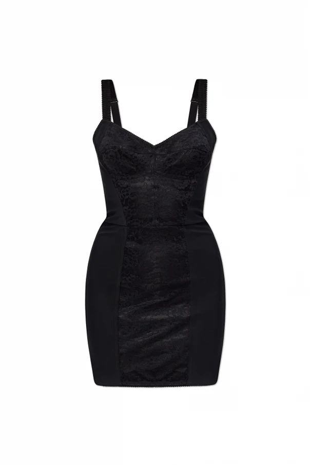 SCHWARZ Trägerkleid
