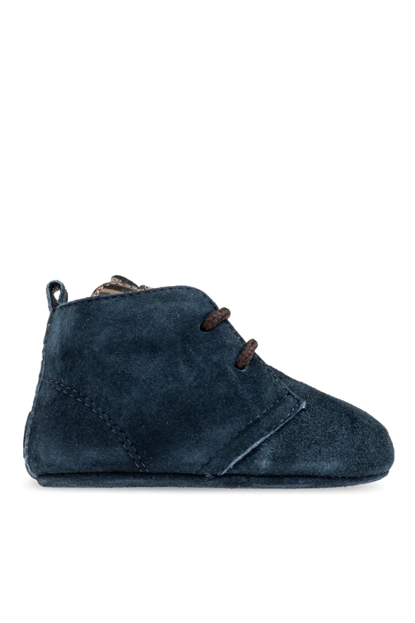 NAVY BLUE Suede shoes