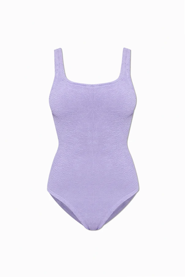 BLACK One-piece swimsuit "Coverage Square"