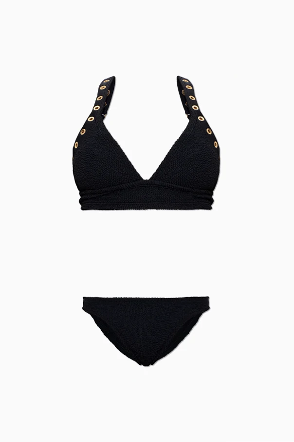 BLACK Two-piece swimsuit "Tessa"