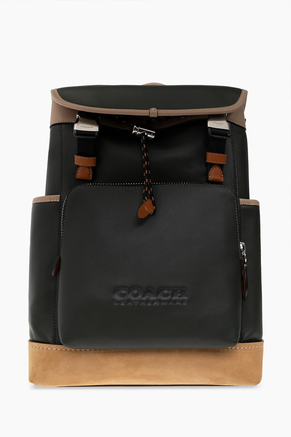 ‘League’ leather backpack