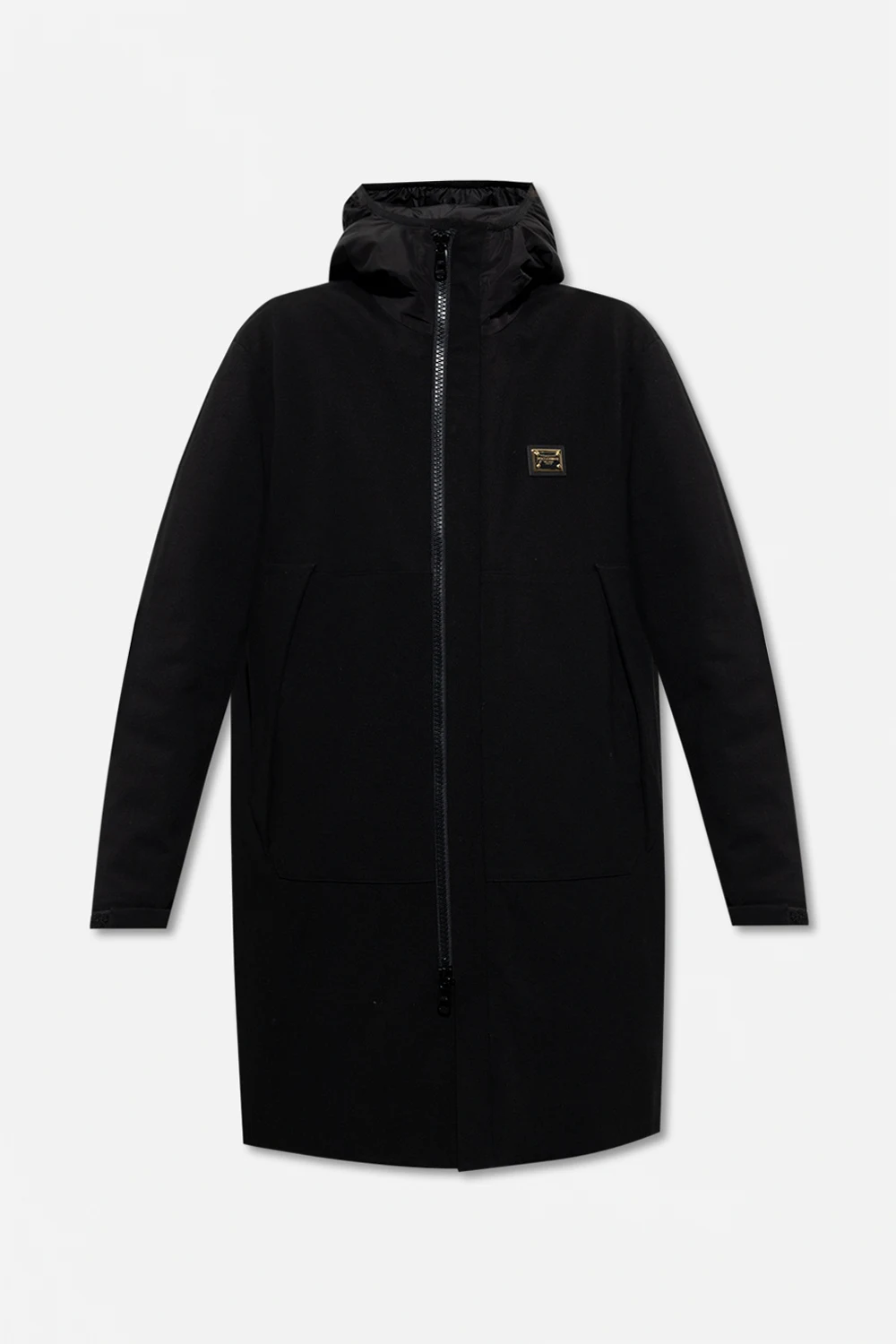 Insulated hooded coat