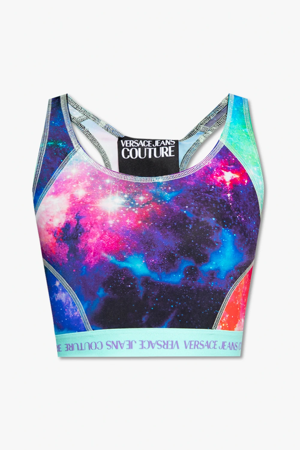 Wzorzysty top sportowy