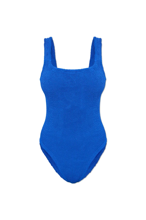 YELLOW  One-piece swimsuit "Square Neck"