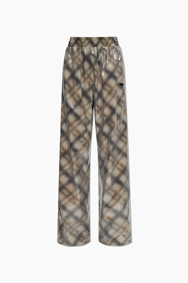GREY Sequin pants