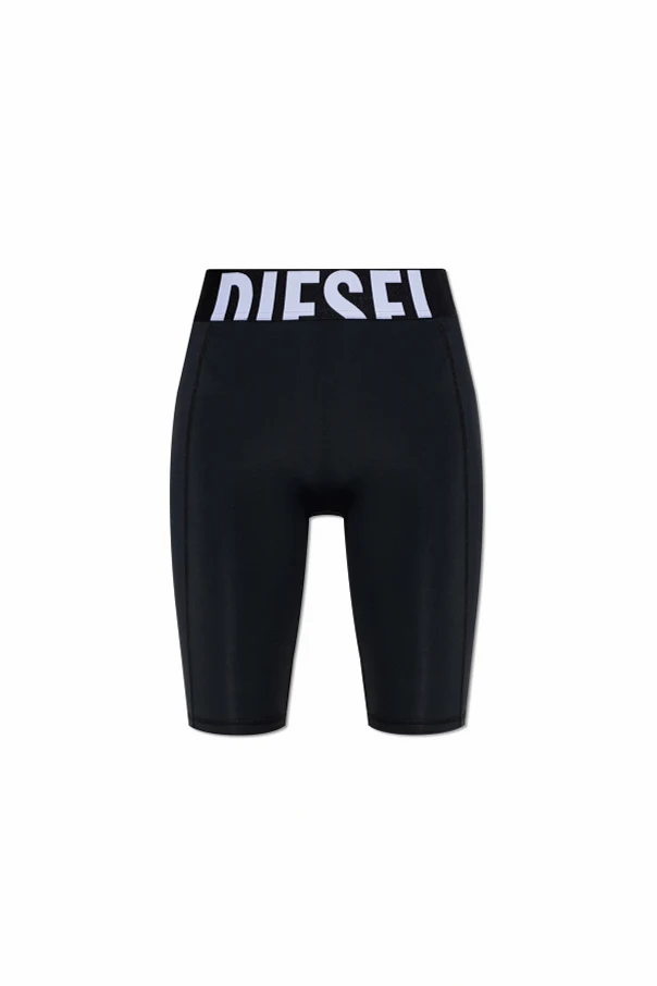 CZARNY Krótkie leginsy