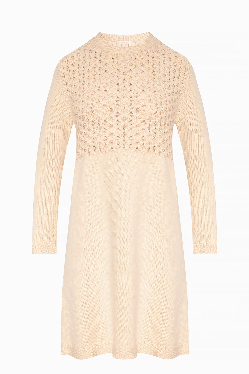 Rib-knit dress