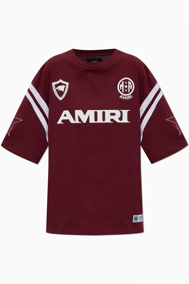 BURGUNDER T-Shirt mit Logo