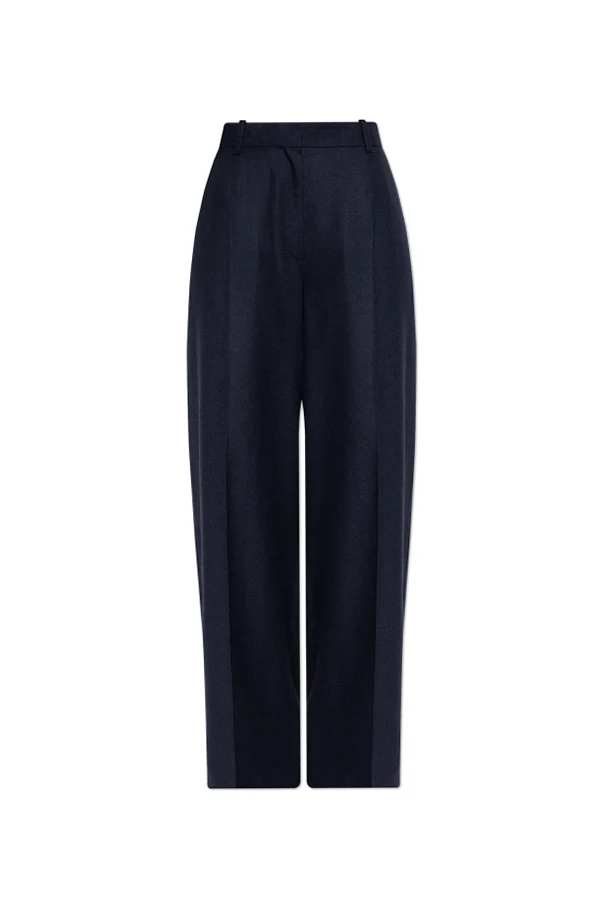 MARINEBLAU Hosen mit weitem Bein