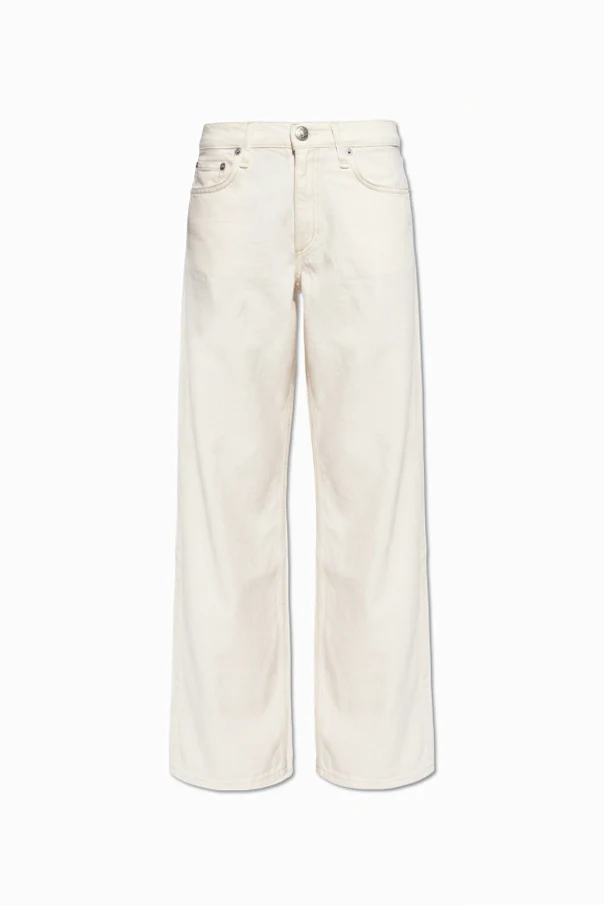 NAVY BLUE Straight-leg jeans