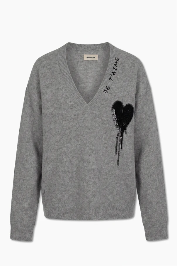 GRAU Kaschmirpullover ‘Mikyz’