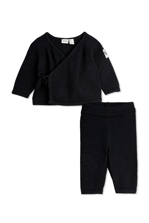 BLACK Set: sweater and pants