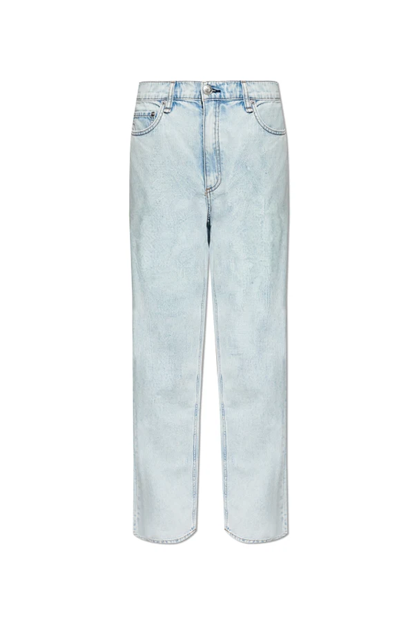 light blue Straight-leg jeans