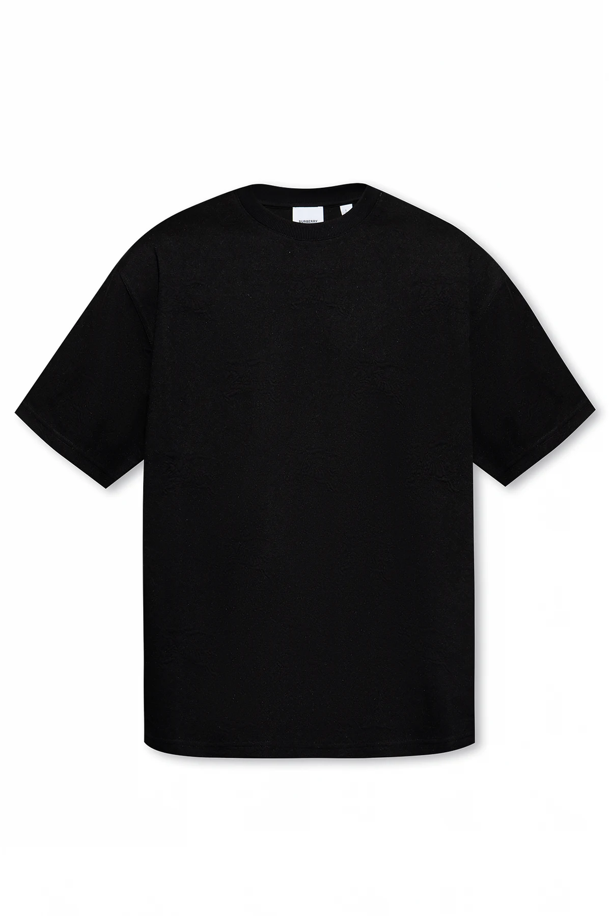 T-shirt z żakardowym wzorem ‘Willesden’