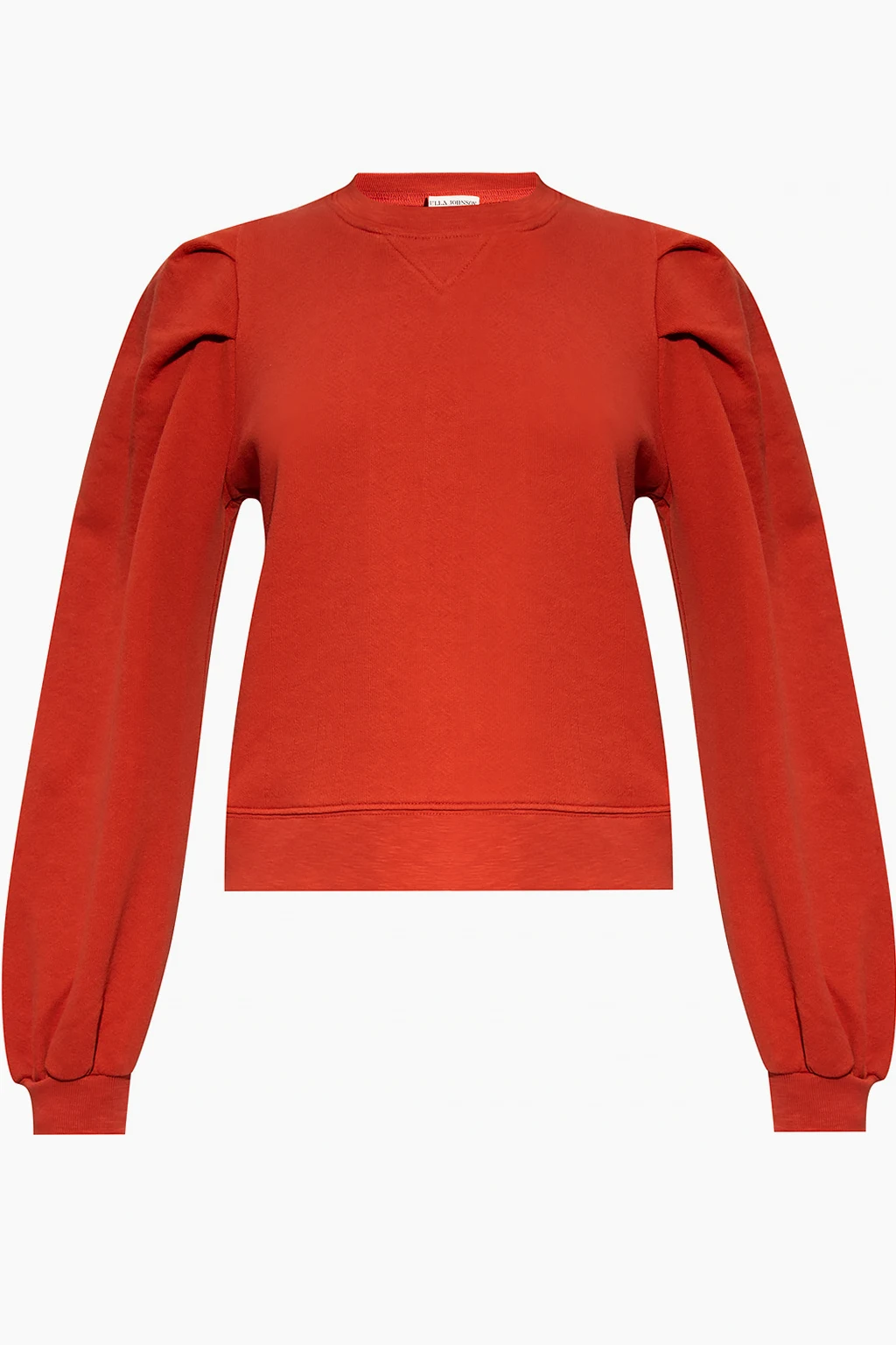 ‘Graham’ sweatshirt with puff sleeves