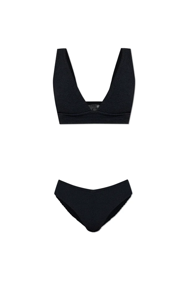 SCHWARZ Zweiteiliger Badeanzug „Angel“