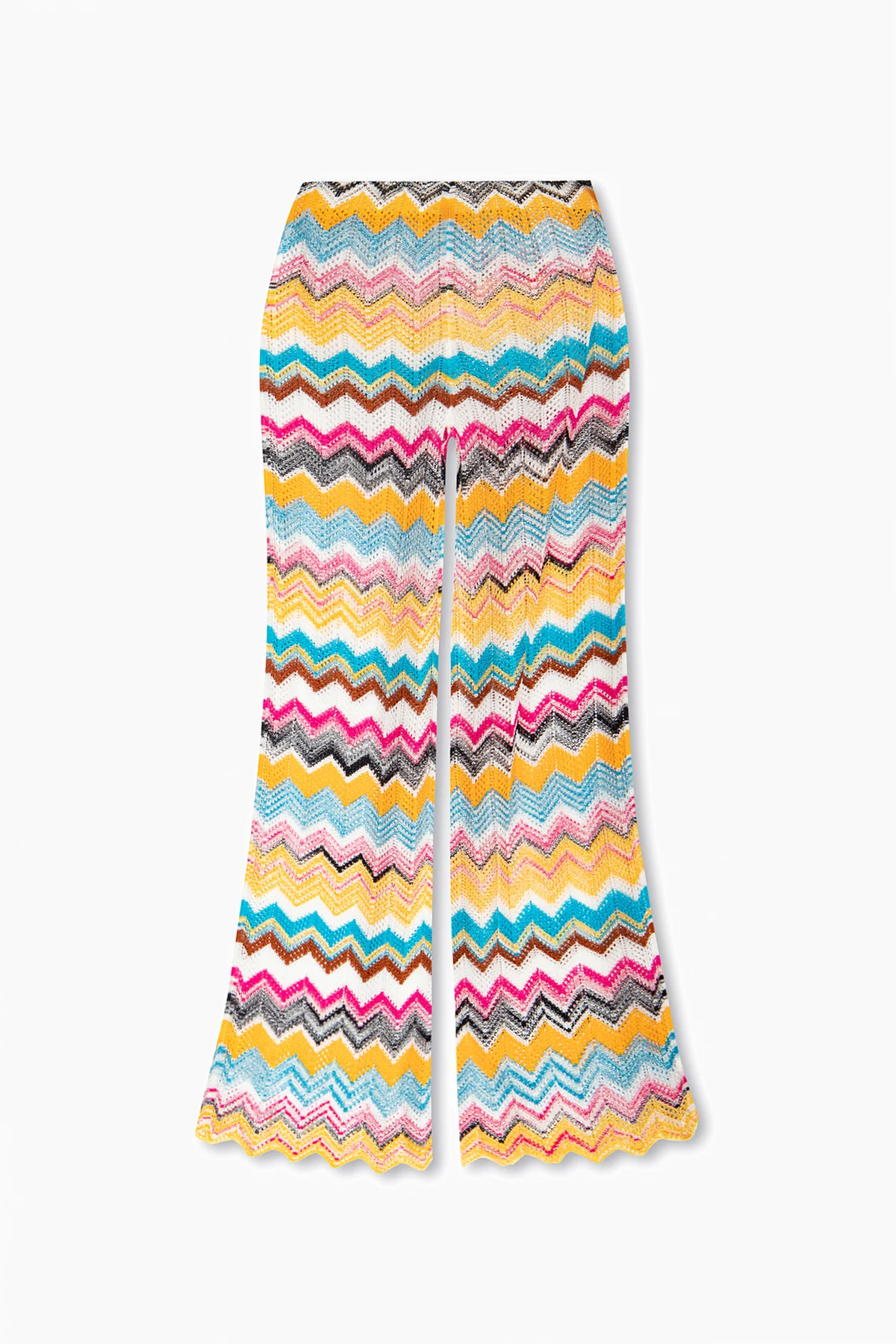 Spodnie ze wzorem geometrycznym