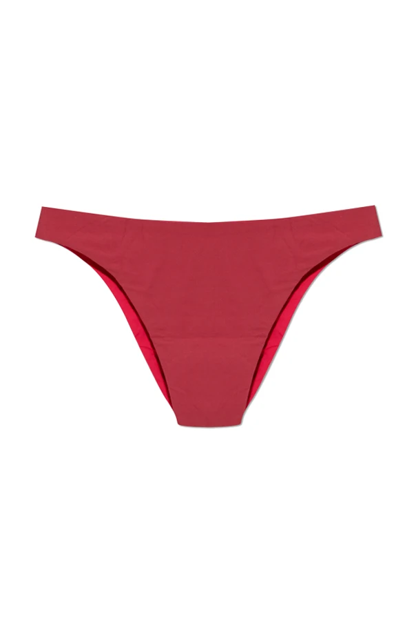 CZERWONY Dwustronny dół od kostiumu kąpielowego `Crista`