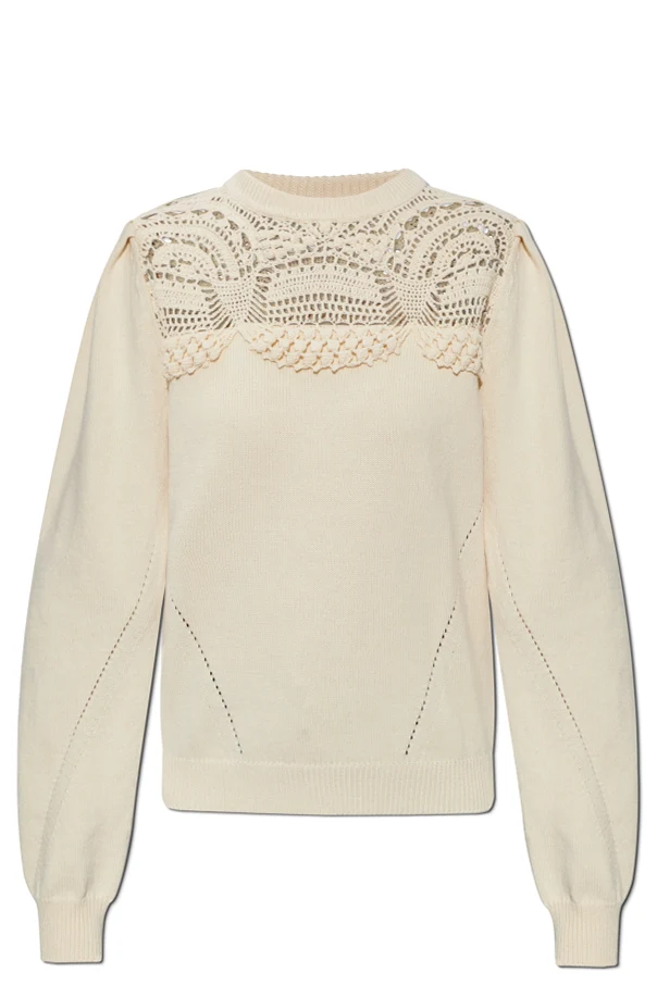 kremowy Sweter ‘Lucette’