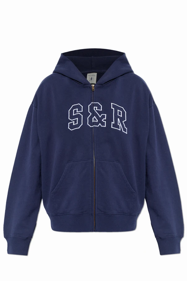 MARINEBLAU Baumwoll-Sweatshirt mit Logo