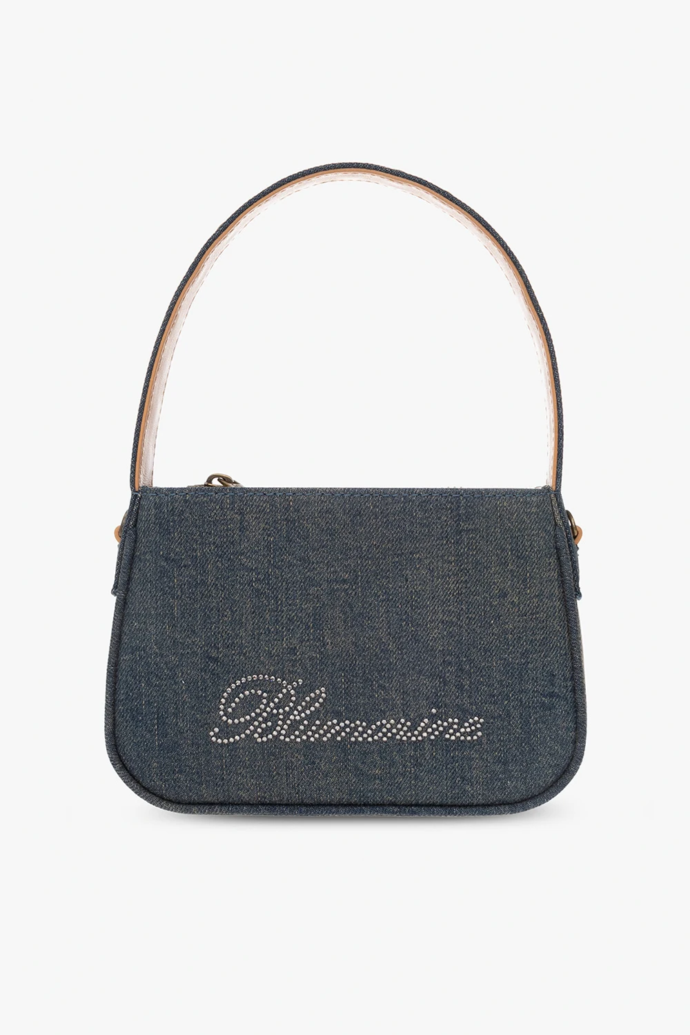 Denim shoulder bag