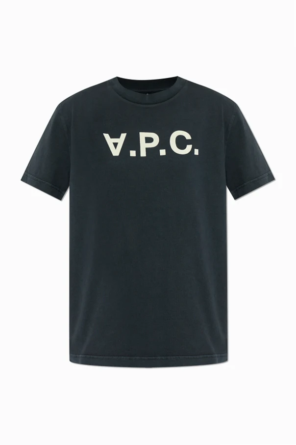 BROWN T-shirt with logo