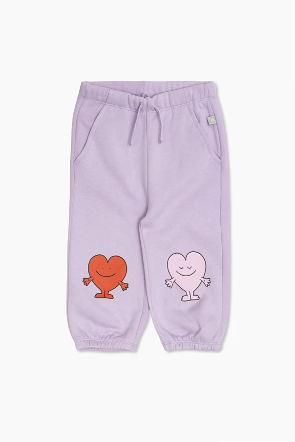 PURPLE Printed pants