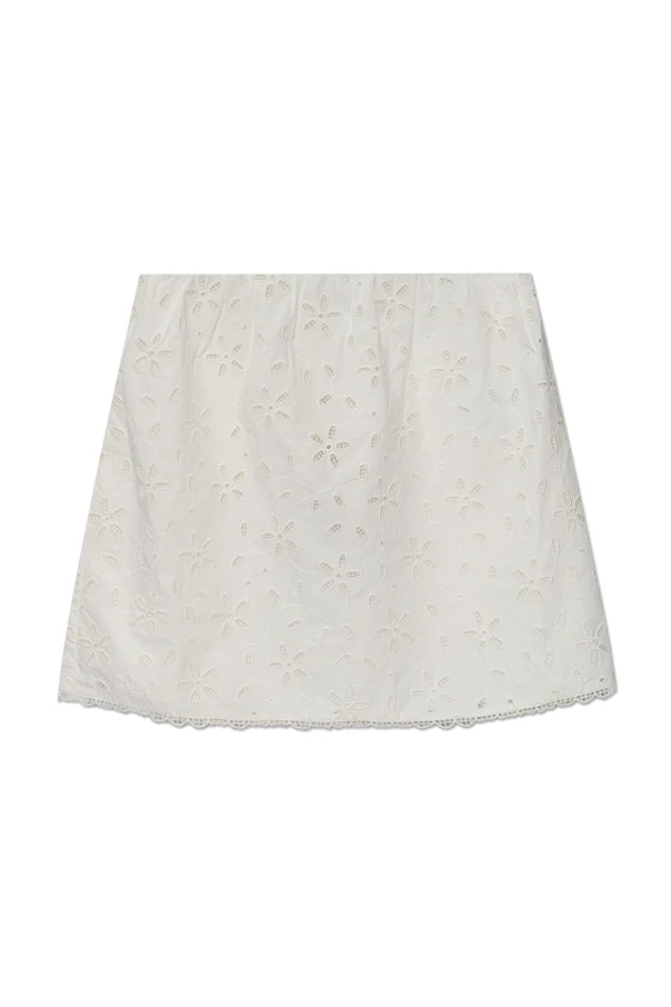 WHITE Short skirt ‘Salma’