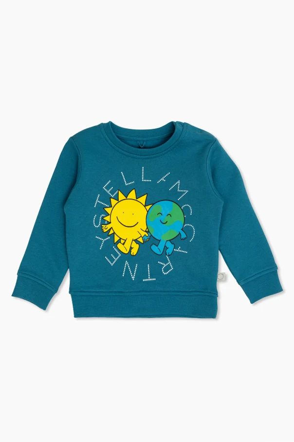 BLUE Printed sweatshirt