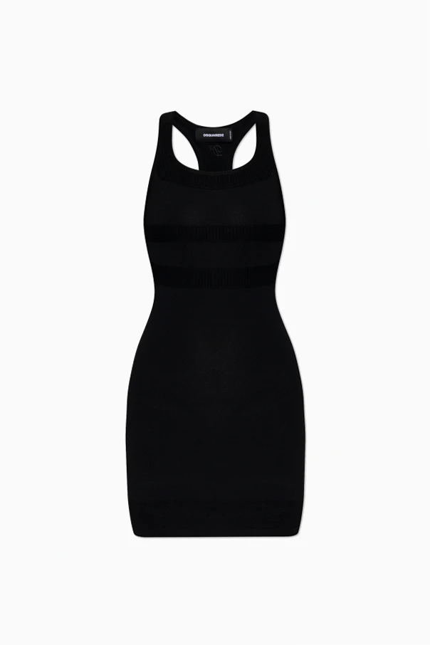 SCHWARZ Trägerkleid