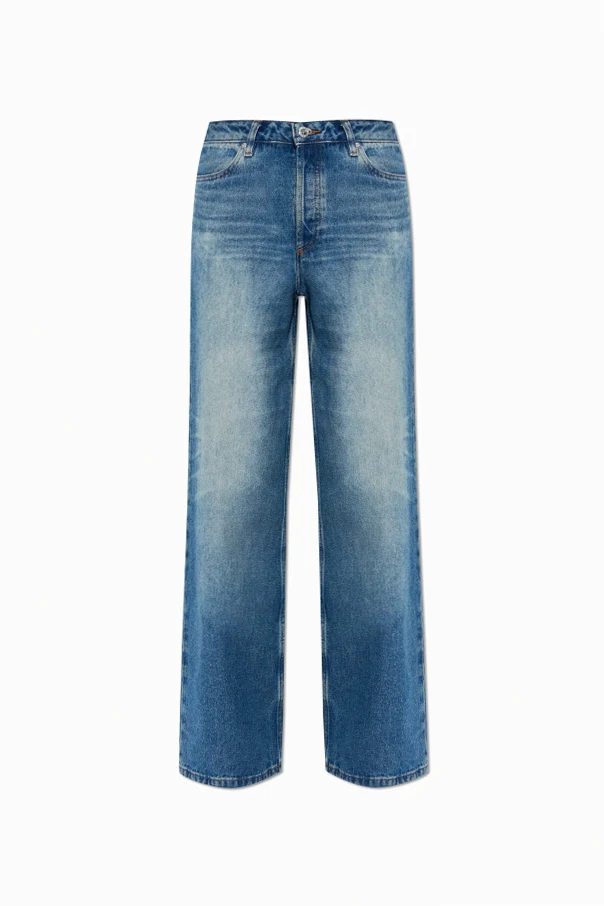 BLAU Jeans im ‘Straight’-Schnitt