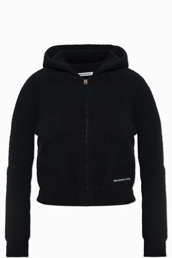 CZARNY Bluza polarowa