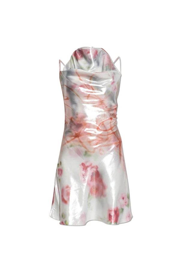 SILBER Kleid ‘D-EBRA’