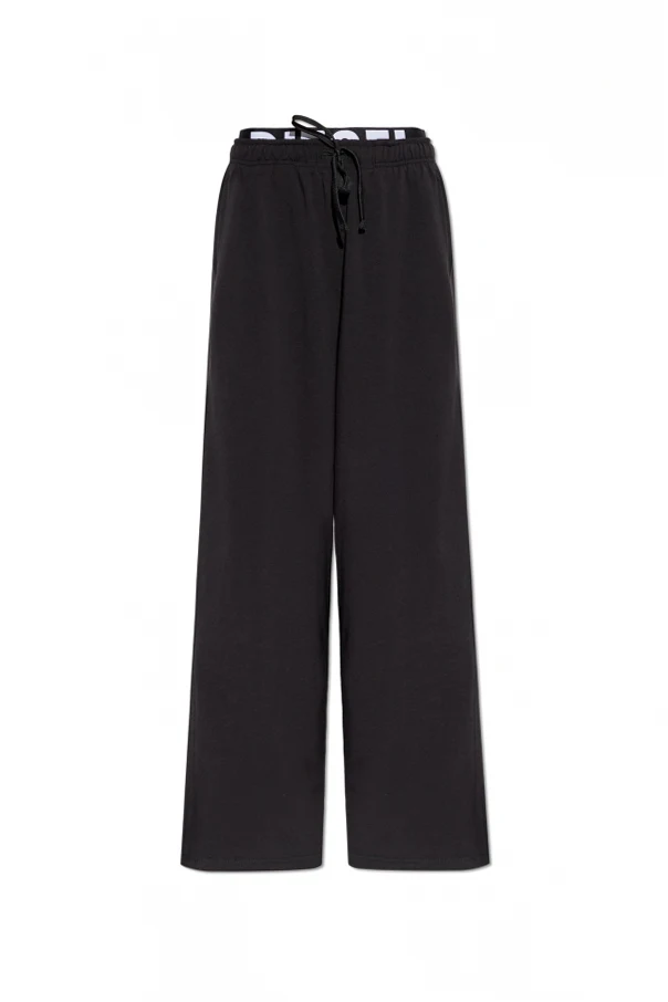 BLACK ‘LESLIE-D-POP’ pants