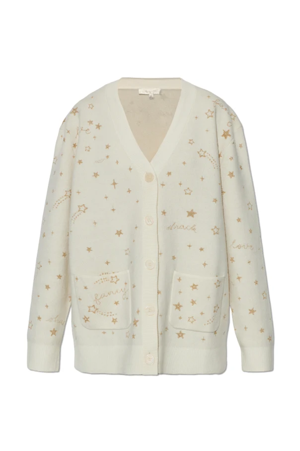 cream Cardigan "Mar"