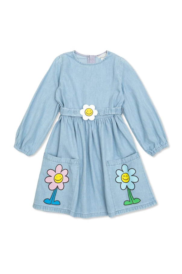 light blue Denim dress