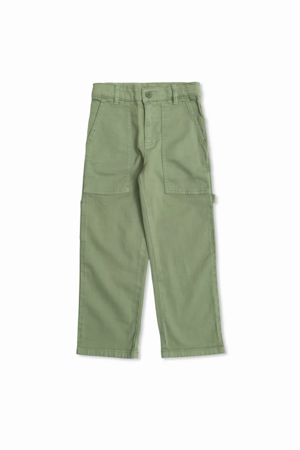 GREEN Pants with pockets