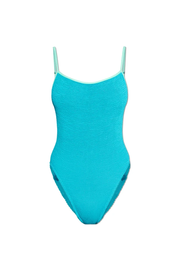 BLAU Einteiliger Badeanzug „Contrast“