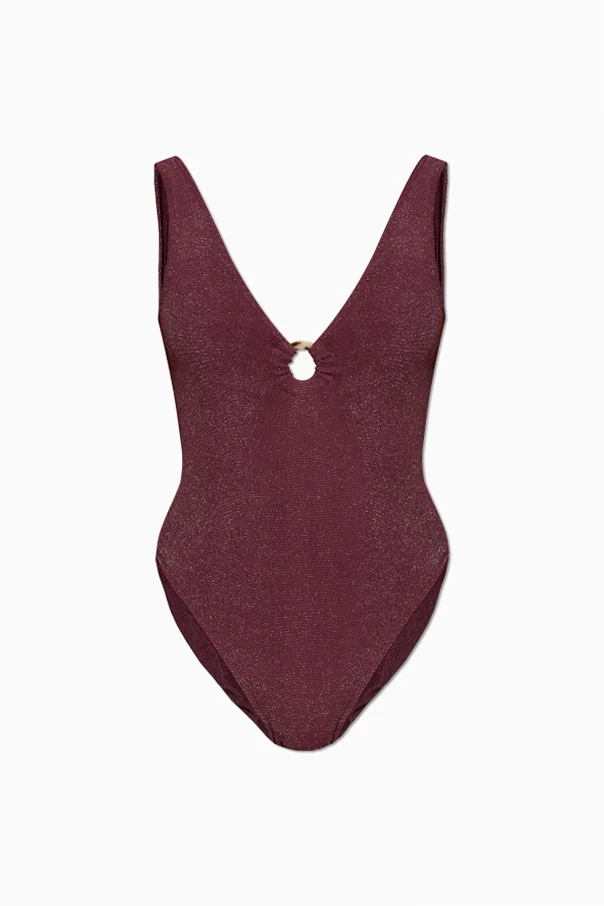 BURGUNDER Einteiliger Badeanzug „Ring Mara“