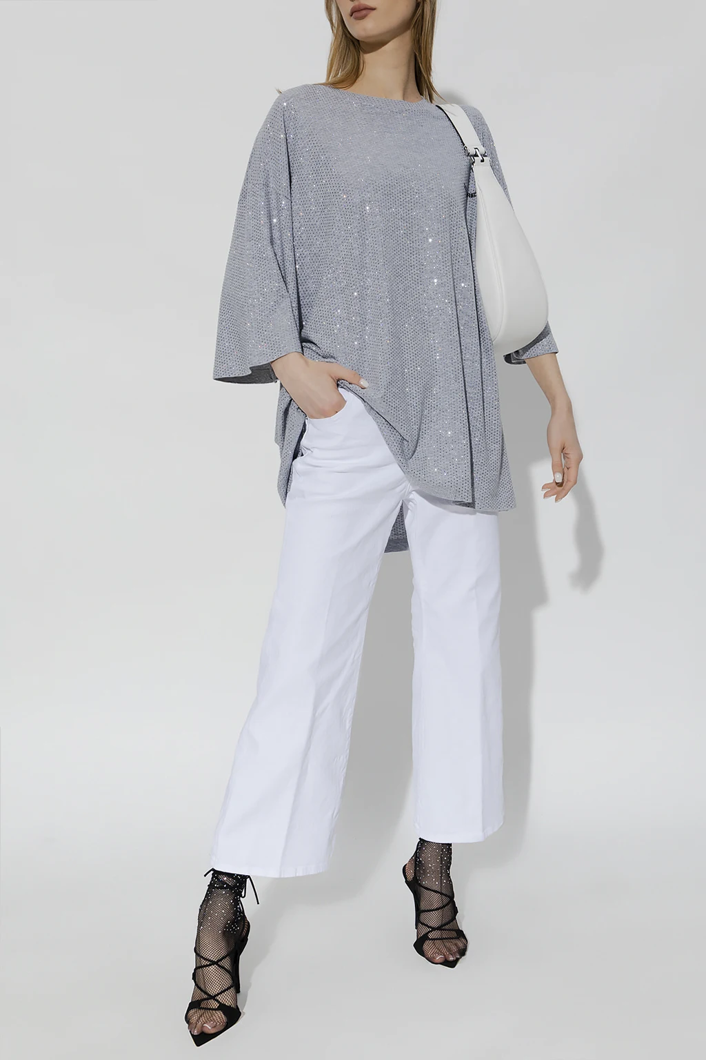 Jeansy ‘Super Flare Cropped’
