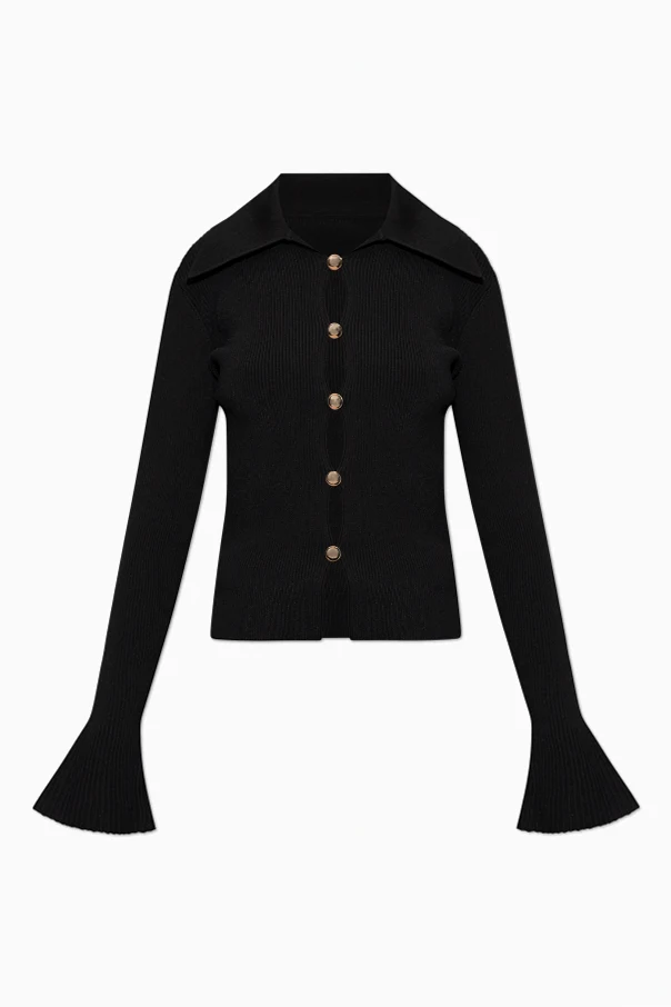 BLACK Fitted top