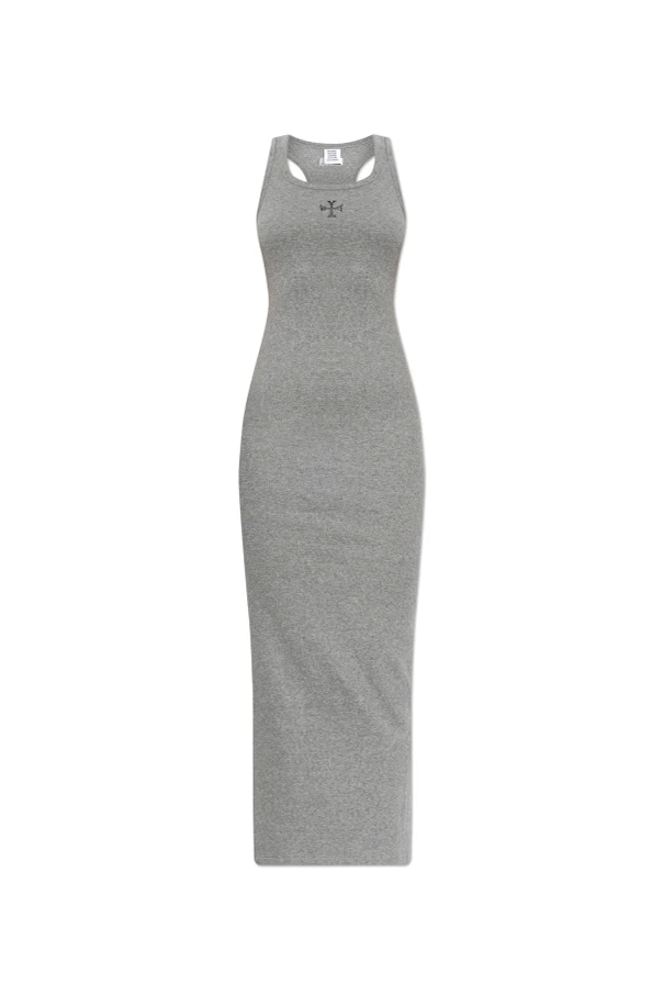 GREY Strap dress